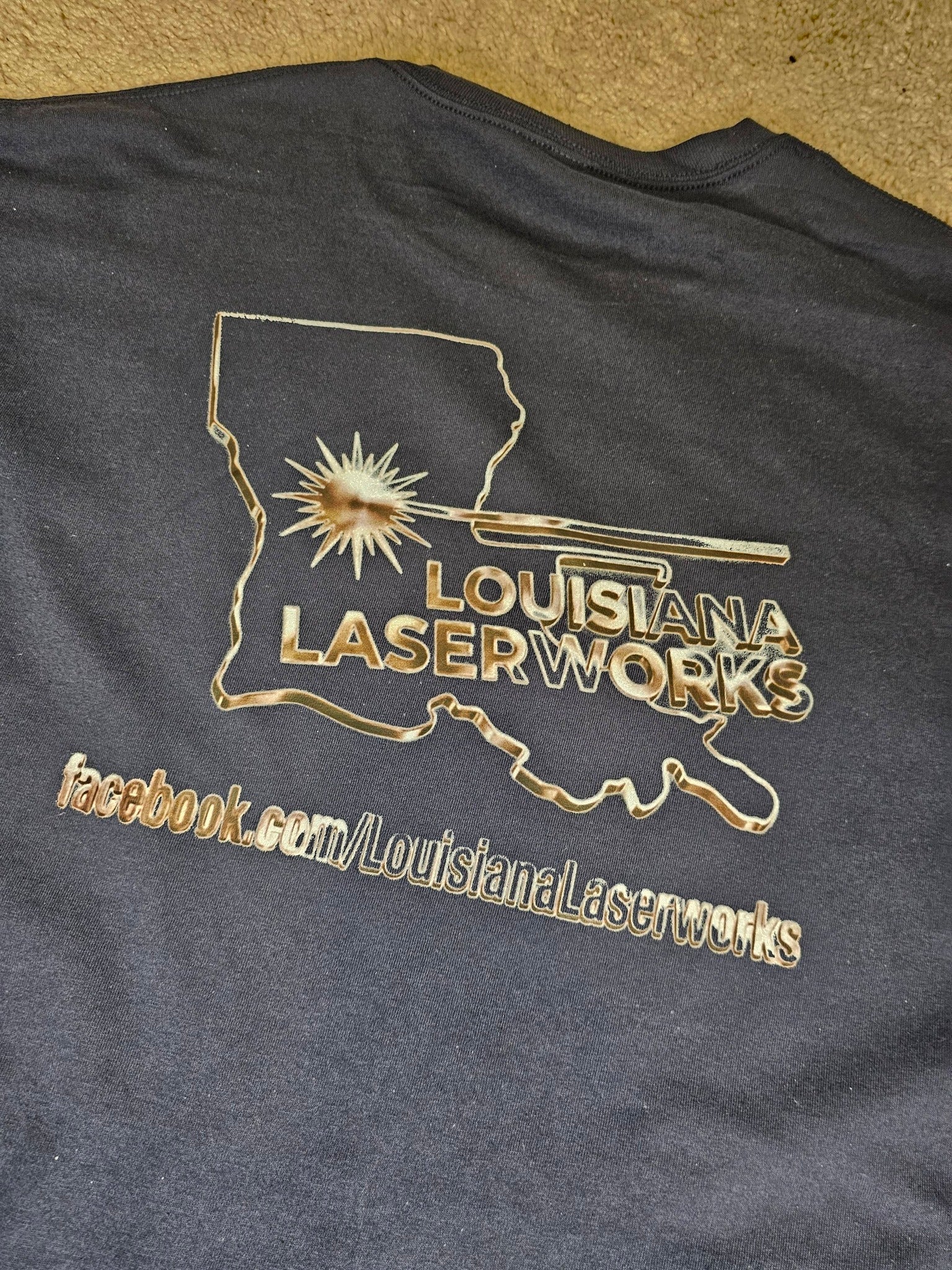 Completed Custom Business Tee