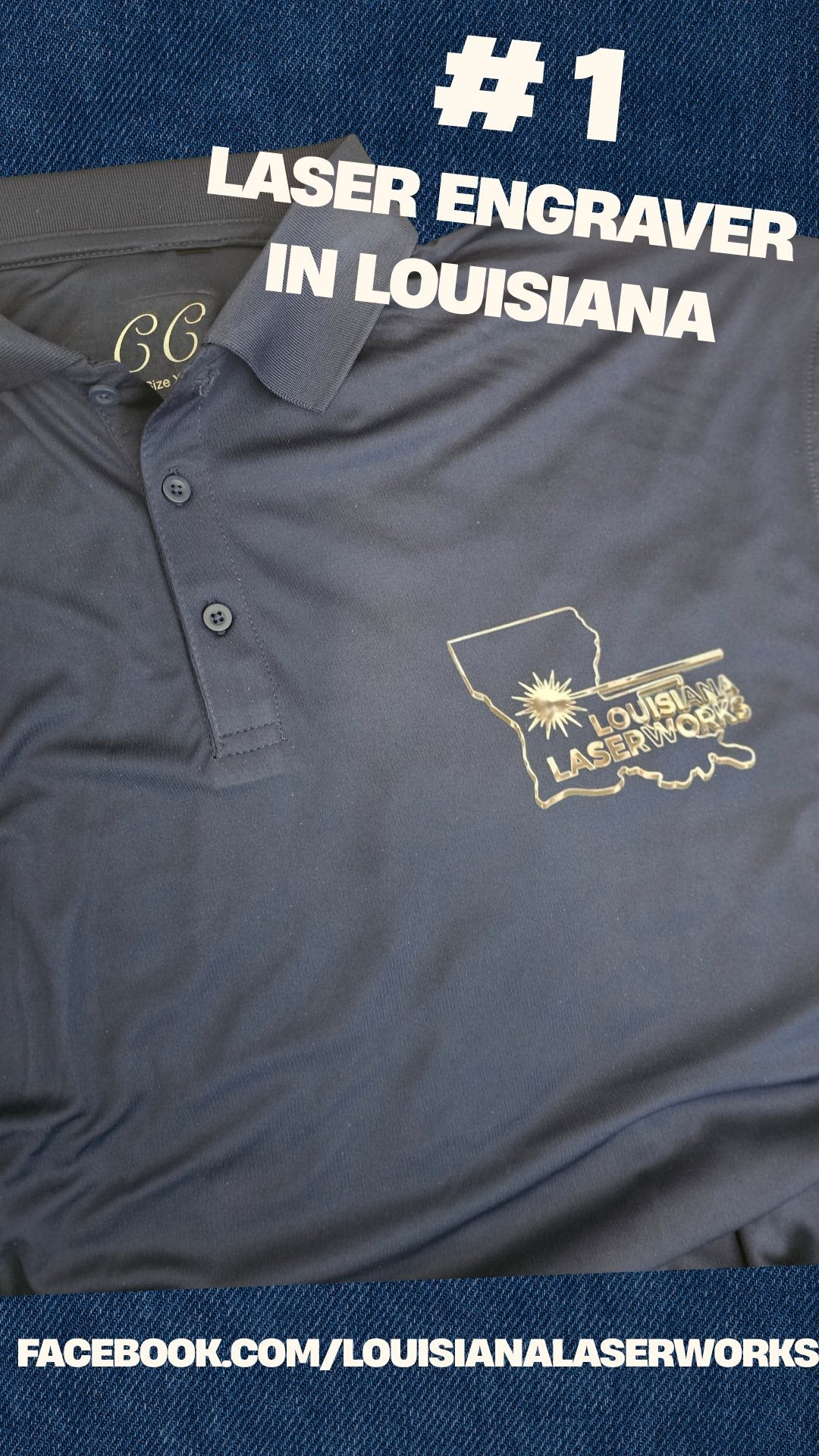 Completed Custom Business Polo